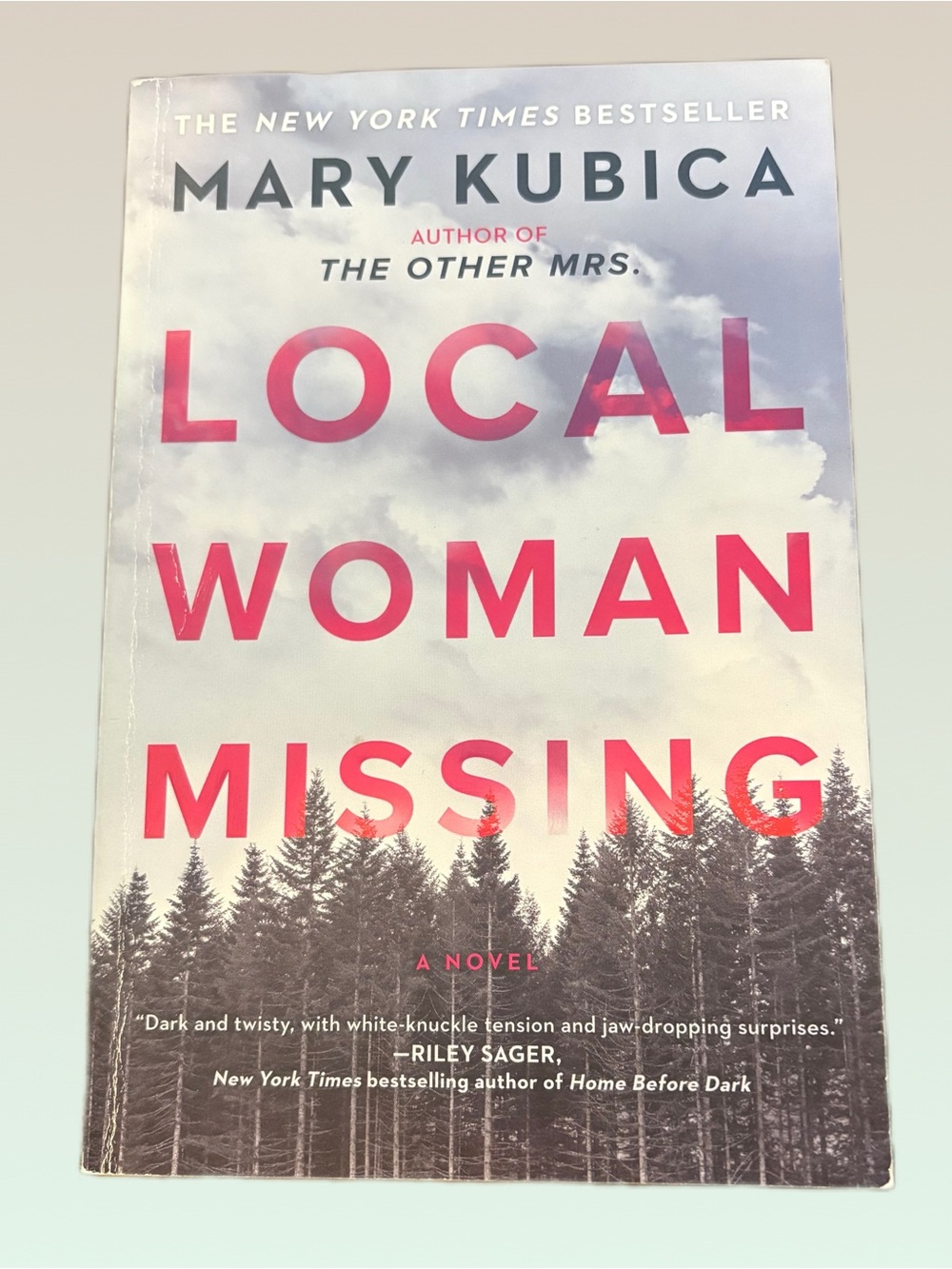 Mary Kubica "Local Woman Missing" Paperback Book Novel